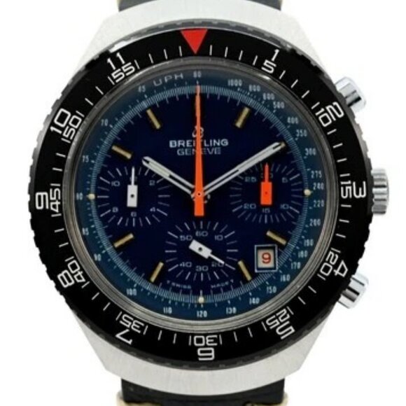 Breitling 40mm Men\'s Vintage Long Playing Chronograph Cal 7740 Watch- Ref: 7104! main image 11